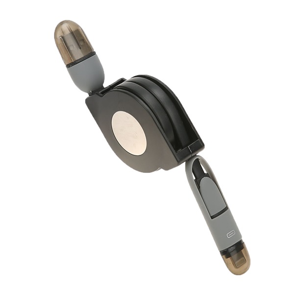 二合一伸縮數據線